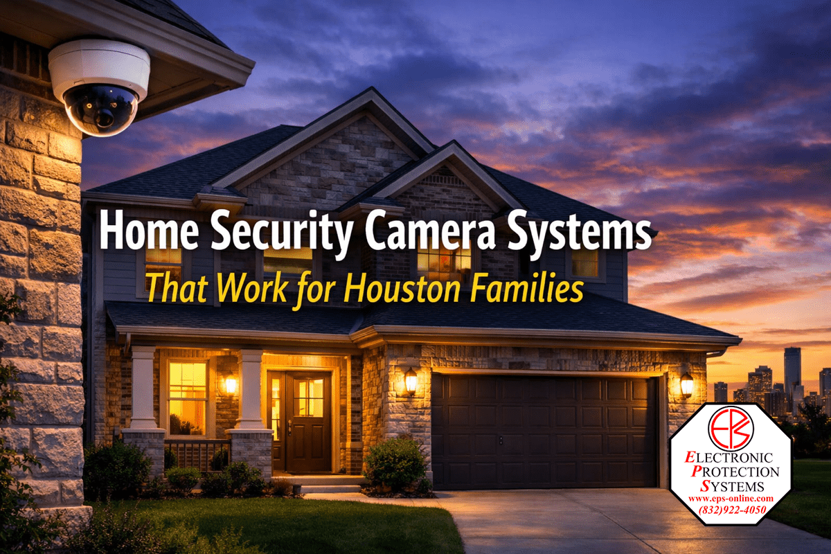 Houston Home Security Camera Systems for Families